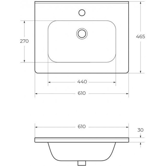 Тумба подвесная с раковиной BelBagno ETNA-H60-600-2C-SO-RW-P 60 см, Rovere Moro, Цвет фасада: Rovere Moro - 5 Тумба подвесная с раковиной BelBagno ETNA-H60-600-2C-SO-RW-P 60 см, Rovere Moro, Цвет фасада: Rovere Moro фото 5