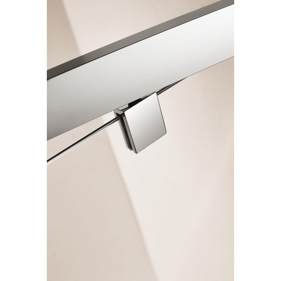 Душевая дверь Cezares Eco O-BA-1 90 см, хром/прозрачное - 3 Душевая дверь Cezares Eco O-BA-1 90 см, хром/прозрачное фото 3