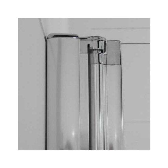 Душевая дверь Cezares Elena B-13 130 см L (30+60), хром/матовое - 2 Душевая дверь Cezares Elena B-13 130 см L (30+60), хром/матовое фото 2