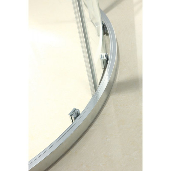 Душевое ограждение Cezares MOMENTO-R-2-80-C-Cr 80х80 см, хром/прозрачное фото 3