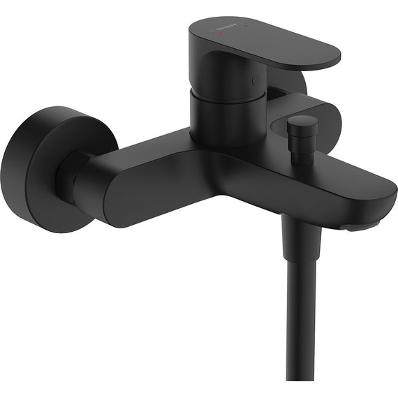 Смеситель для ванны Hansgrohe Rebris S 72440670, черный матовый фото 