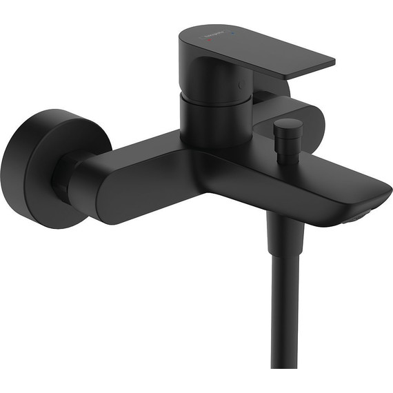 Смеситель для ванны Hansgrohe Rebris E 72450670, черный матовый фото 