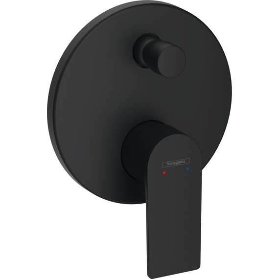 Смеситель для ванны Hansgrohe Rebris E 72468670, черный матовый фото 