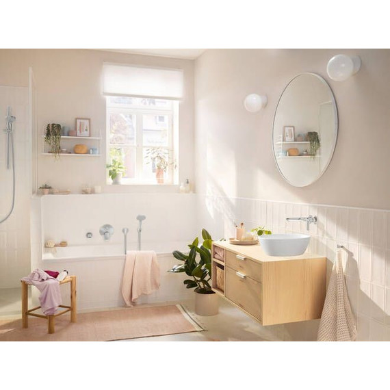 Смеситель для раковины настенный Hansgrohe Rebris S 72528000 фото 4