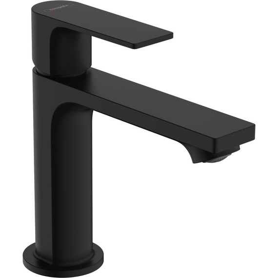 Смеситель для раковины Hansgrohe Rebris E 72557670, черный матовый фото 