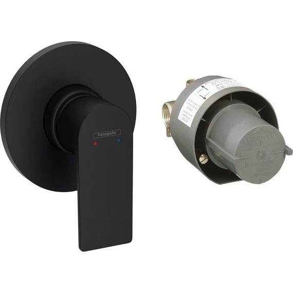 Смеситель для душа Hansgrohe Rebris E 72658670, черный матовый фото 
