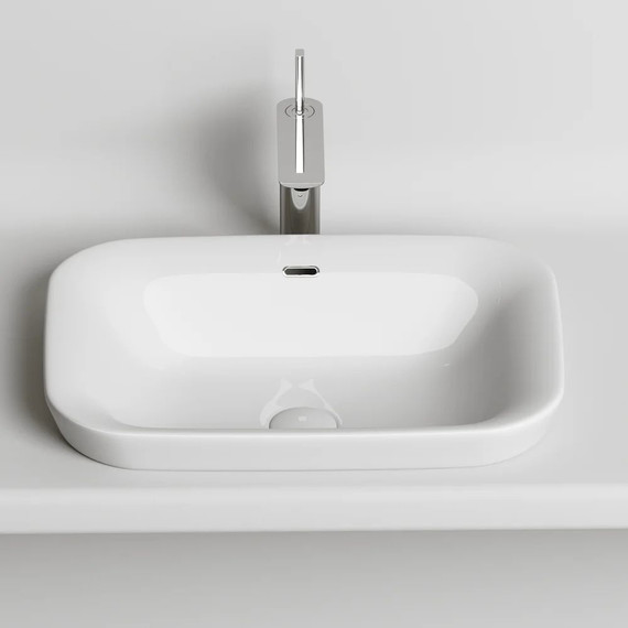 Раковина врезная на столешницу ceramicanova Element 58 см CN6041 фото 4