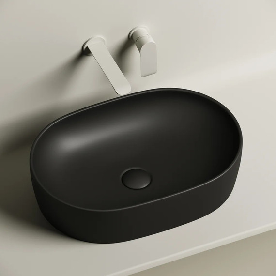 Раковина-чаша ceramicanova Element 60 см CN6047MB, черный матовый фото 2