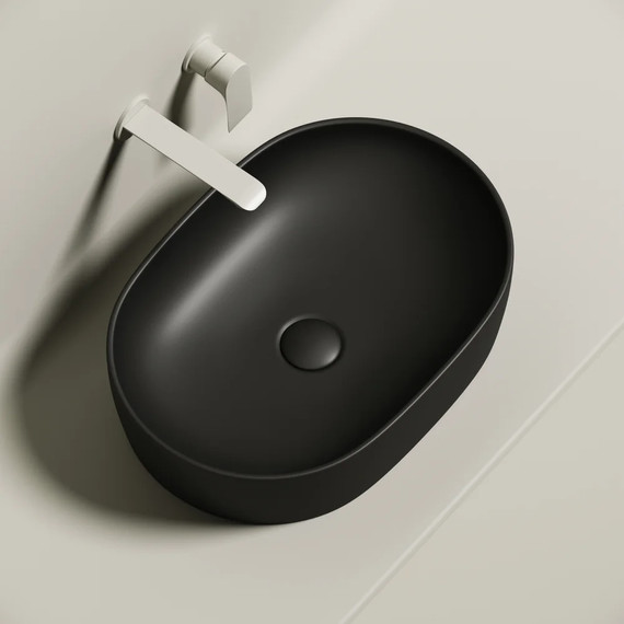 Раковина-чаша ceramicanova Element 60 см CN6047MB, черный матовый фото 5