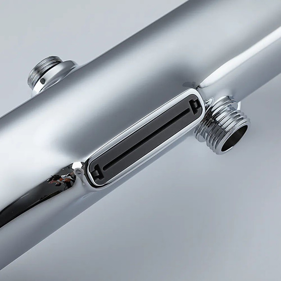 Душевая стойка с термостатом Gappo G2495-71, Цвет производителя: хром - 5 Душевая стойка с термостатом Gappo G2495-71, Цвет производителя: хром фото 5