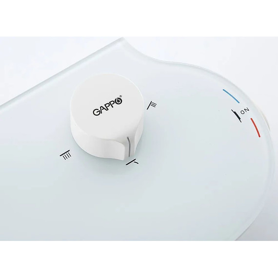 Душевая стойка Gappo G2495-88, белый, Цвет производителя: белый - 3 Душевая стойка Gappo G2495-88, белый, Цвет производителя: белый фото 3