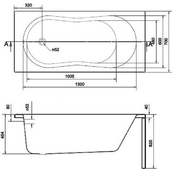 Панель для ванны Cersanit Nike 150 см фото 2