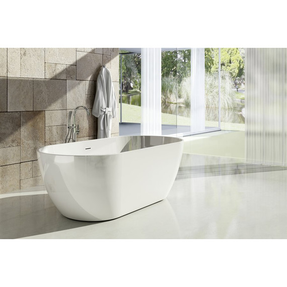 Ванна акриловая Ravak Freedom O 170x80 см XC00100020, Размер - мм: 1700х800 - 2 Ванна акриловая Ravak Freedom O 170x80 см XC00100020, Размер - мм: 1700х800 фото 2