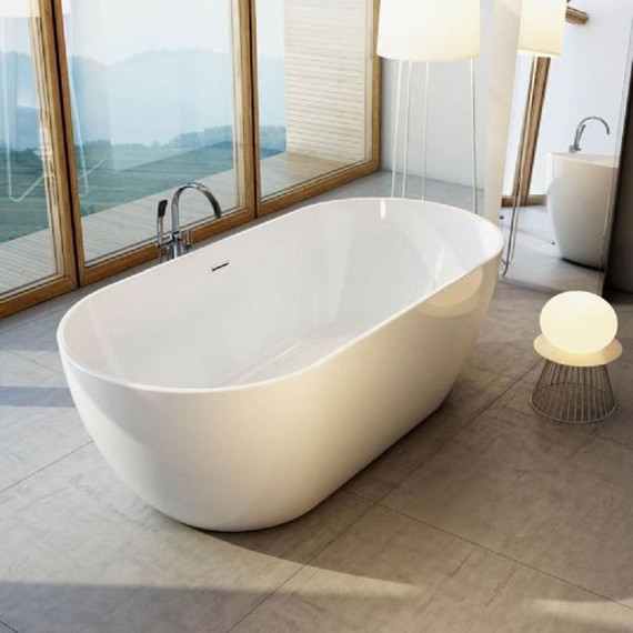 Ванна акриловая Ravak Freedom O 170x80 см XC00100020, Размер - мм: 1700х800 - 3 Ванна акриловая Ravak Freedom O 170x80 см XC00100020, Размер - мм: 1700х800 фото 3