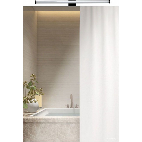 Зеркало-шкаф Azario 50 см AZ-ZC-022CS, чёрный матовый фото 