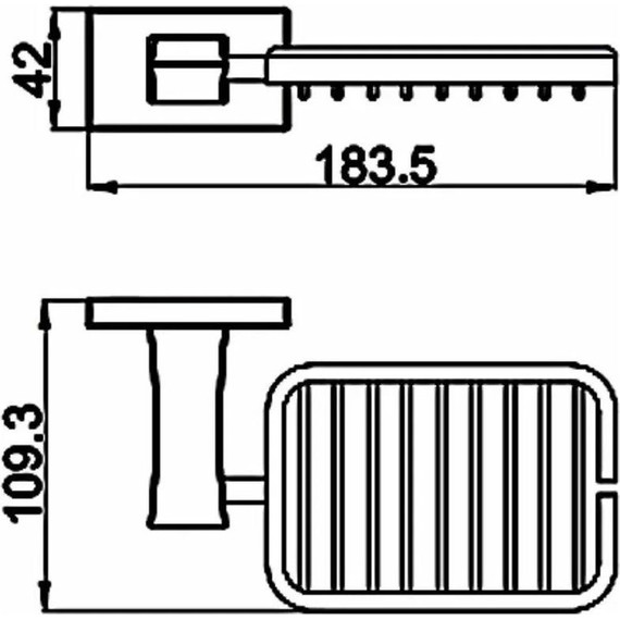 Мыльница Gappo G0702-16, цвет чёрный фото 2