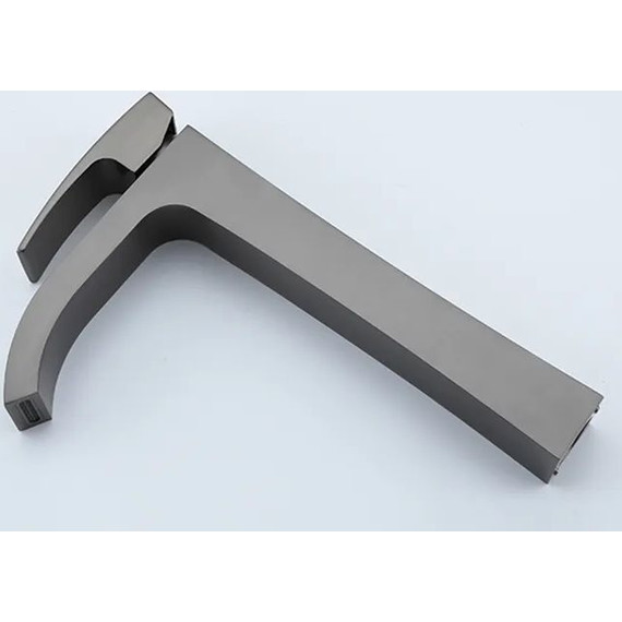 Смеситель для раковины высокий Gappo G1007-89, оружейная сталь фото 2