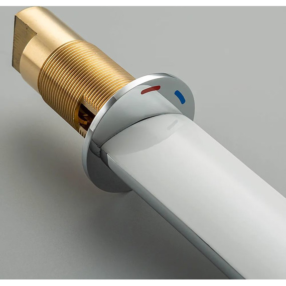 Смеситель для раковины Gappo G1052-88, белый/хром, Цвет производителя: белый фото 4