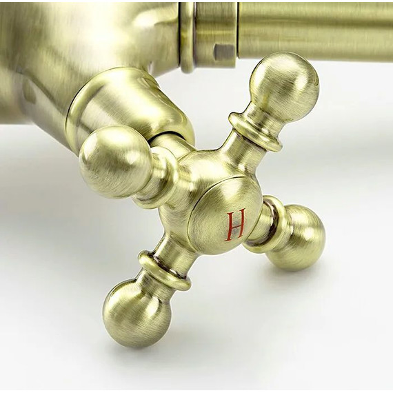 Смеситель для кухни Gappo G4089-6, золото фото 2