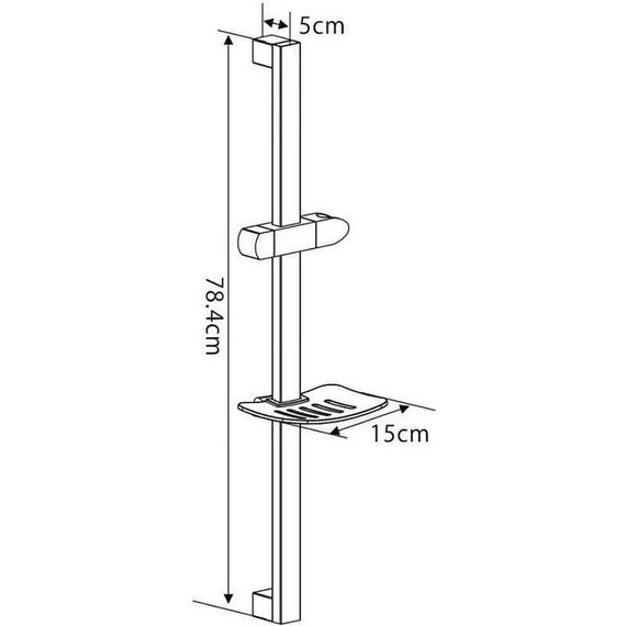 Душевой гарнитур Gappo G8013, черный фото 7