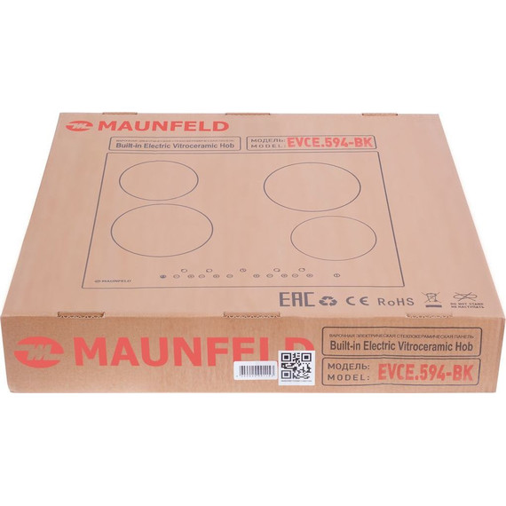 Электрическая варочная поверхность Maunfeld EVCE.594-BK - 9 Электрическая варочная поверхность Maunfeld EVCE.594-BK фото 9