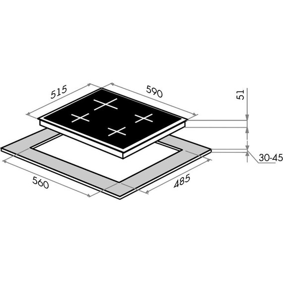 Комбинированная варочная панель Maunfeld EEHG.64.13CB/KG - 22 Комбинированная варочная панель Maunfeld EEHG.64.13CB/KG фото 22