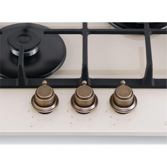 Газовая варочная поверхность Maunfeld EGHG.43.33CBG.R/G (бежевое стекло) фото 7