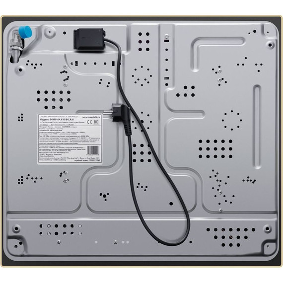 Газовая варочная поверхность Maunfeld EGHG.64.63CBG.R/G (бежевое стекло) фото 3