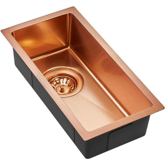 Кухонная мойка Emar EMB-126A PVD Nano Coppery 1 мм, медь, Цвет производителя: медь фото 