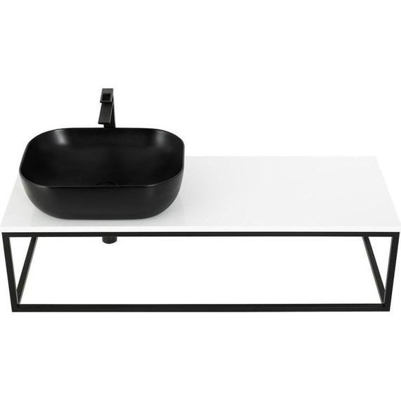 Столешница с консолью BelBagno 120 см EK-120-ST+EK-120-AS-BO-L фото 2