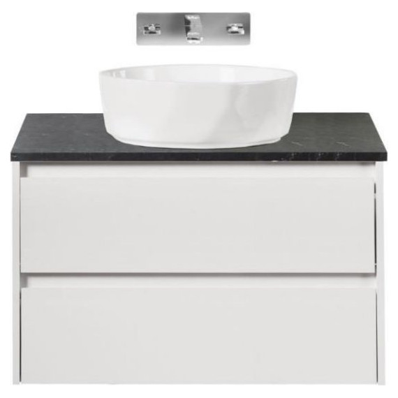 Тумба подвесная со столешницей BelBagno Kraft 100 см KRAFT-1000-2C-SO-BO+KEP-100-MNO-W0 фото 