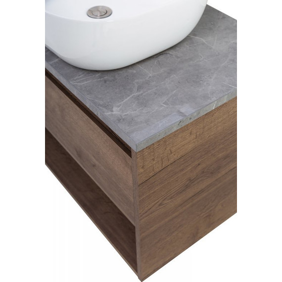 Тумба подвесная со столешницей BelBagno Kraft 90 см KRAFT-900-1C-SO-RT+KEP-90-MGL - 2 Тумба подвесная со столешницей BelBagno Kraft 90 см KRAFT-900-1C-SO-RT+KEP-90-MGL фото 2