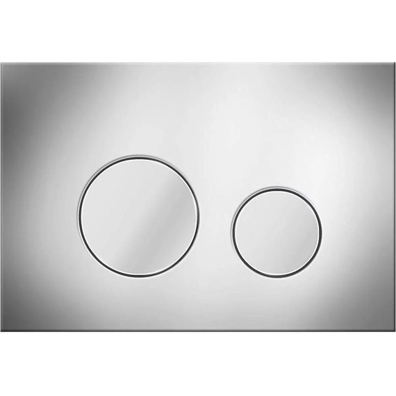 Кнопка смыва Veconi Round VFR002CH, хром глянец фото 