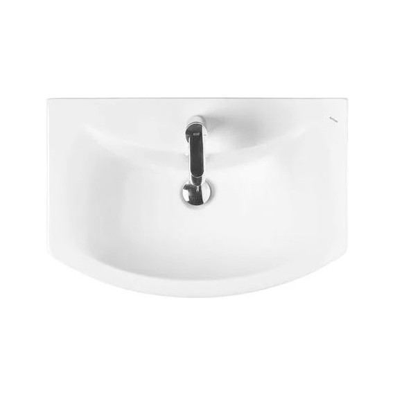 Тумба напольная с раковиной Акватон Бекка 60 см 1A1966K1BAC20, белый глянцевый/дуб сомерсет фото 7