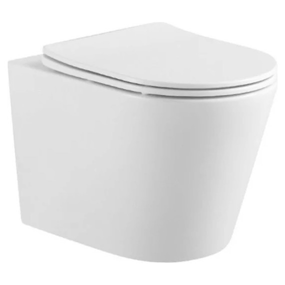 Инсталляция с подвесным унитазом комплект: Grohe Rapid SL 38772001 с подвесным безободковым унитазом Aquatek Вега AQ1904-00 сиденье микролифт, крепление, кнопка смыва хром, Цвет производителя: белый фото 6