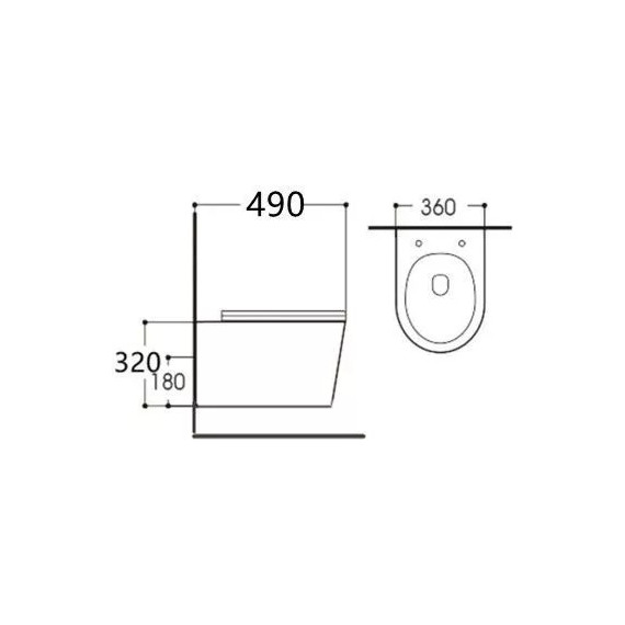 Инсталляция с подвесным унитазом комплект: Grohe Rapid SL 38772001 с подвесным безободковым унитазом Aquatek Вега AQ1904-00 сиденье микролифт, крепление, кнопка смыва хром, Цвет производителя: белый фото 7