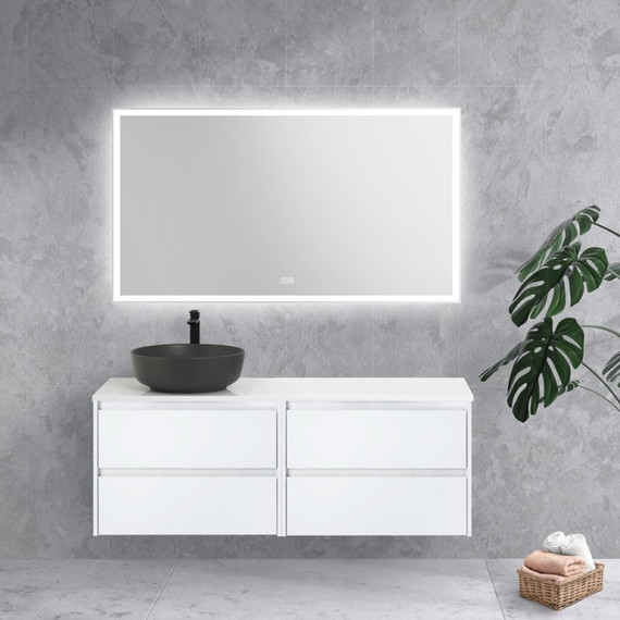 Тумба подвесная со столешницей BelBagno Kraft 120 см KRAFT-600-2C-SO-BO+EK-120-AS-BO-L фото 2