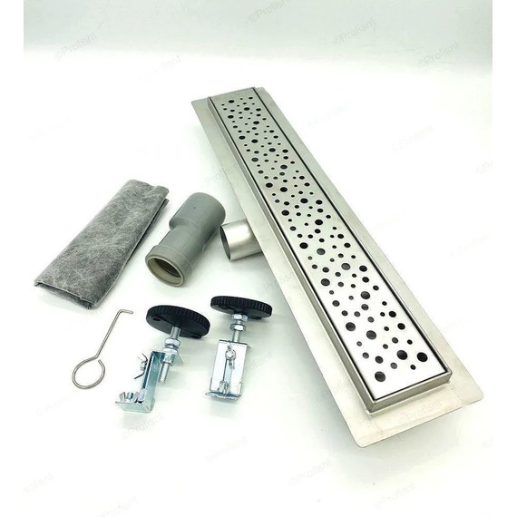 Трап Zeissler BAD415502 55 см, нержавеющая сталь фото 2