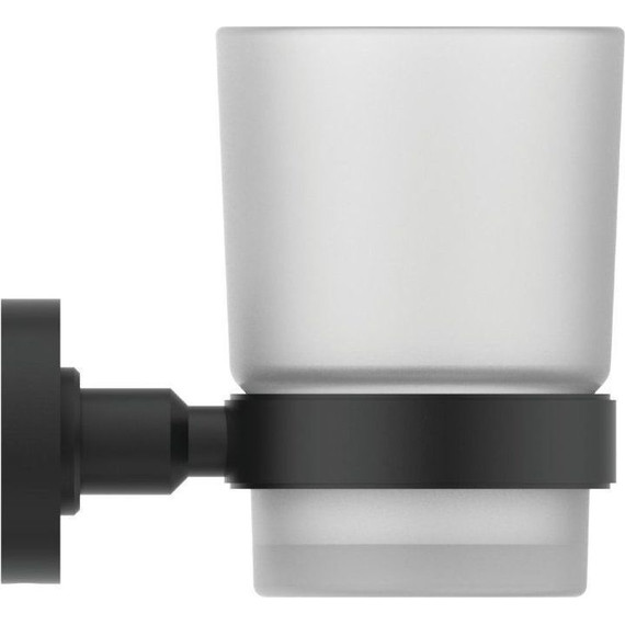 Набор аксессуаров для ванной комнаты Ideal Standard Silk Black IOM BL002XG, черный матовый - 2 Набор аксессуаров для ванной комнаты Ideal Standard Silk Black IOM BL002XG, черный матовый фото 2