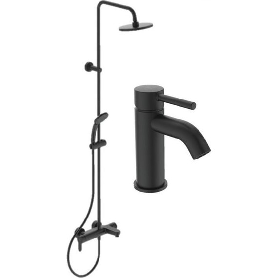Промо-набор Ideal Standard IdealRain BL749S4, черный матовый фото 