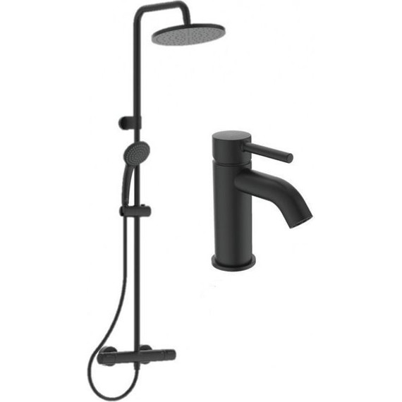 Промо-набор Ideal Standard IdealRain BL7546S2, черный матовый фото 