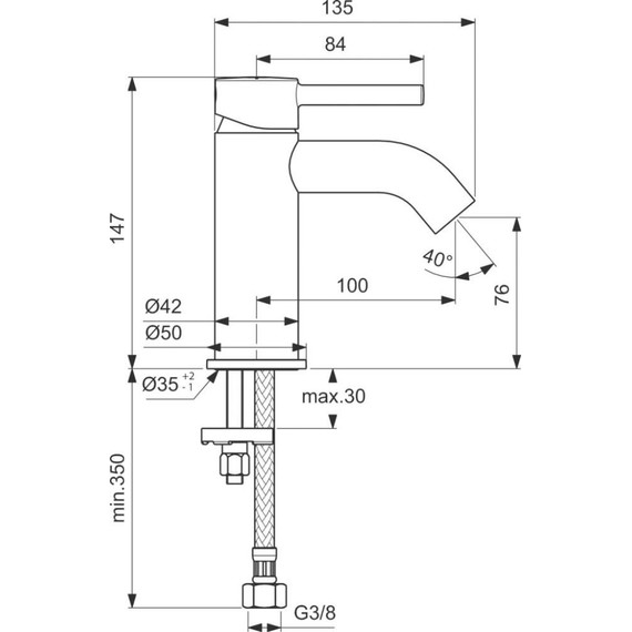 Промо-набор Ideal Standard IdealRain BL7546S2, черный матовый - 12 Промо-набор Ideal Standard IdealRain BL7546S2, черный матовый фото 12