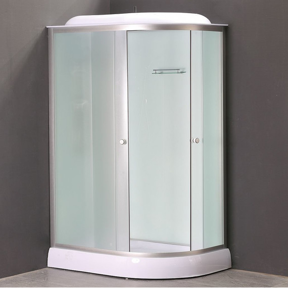 Душевая кабина Loranto 120х80 см CS-66121L F 120, хром/матовое - 2 Душевая кабина Loranto 120х80 см CS-66121L F 120, хром/матовое фото 2