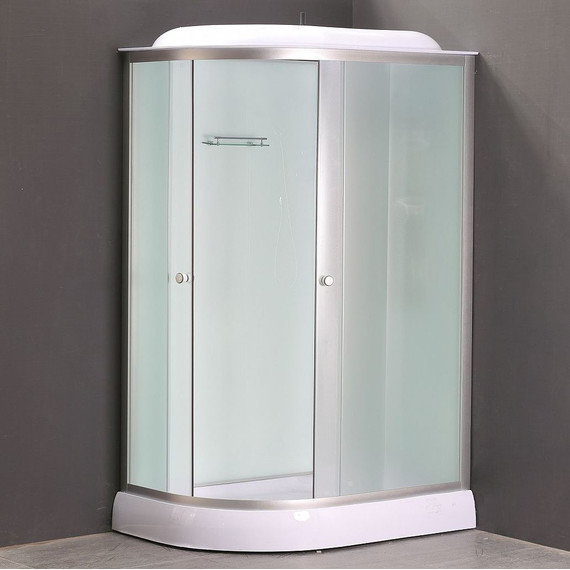 Душевая кабина Loranto 120х80 см CS-66121R F 120, хром/матовое - 2 Душевая кабина Loranto 120х80 см CS-66121R F 120, хром/матовое фото 2