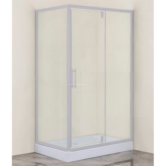 Душевое ограждение Loranto 120x80 см CS-6128C 120, хром/прозрачное фото 2