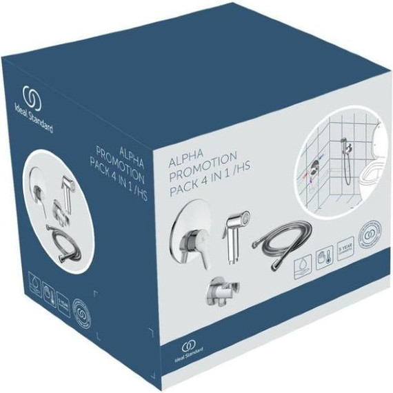 Набор для гигиенического душа Ideal Standard Alpha BD125AA - 2 Набор для гигиенического душа Ideal Standard Alpha BD125AA фото 2