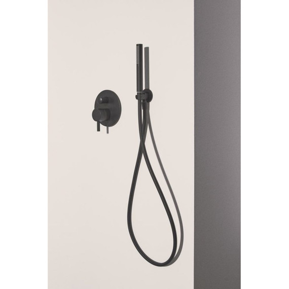 Душевая система для душа Ideal Standard Ceraline Silk Black BD192XG, черный матовый фото 10