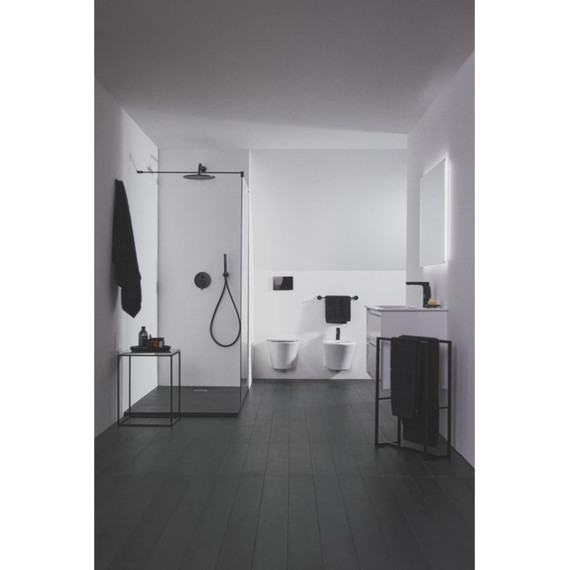 Душевая система для душа Ideal Standard Ceraline Silk Black BD192XG, черный матовый фото 3