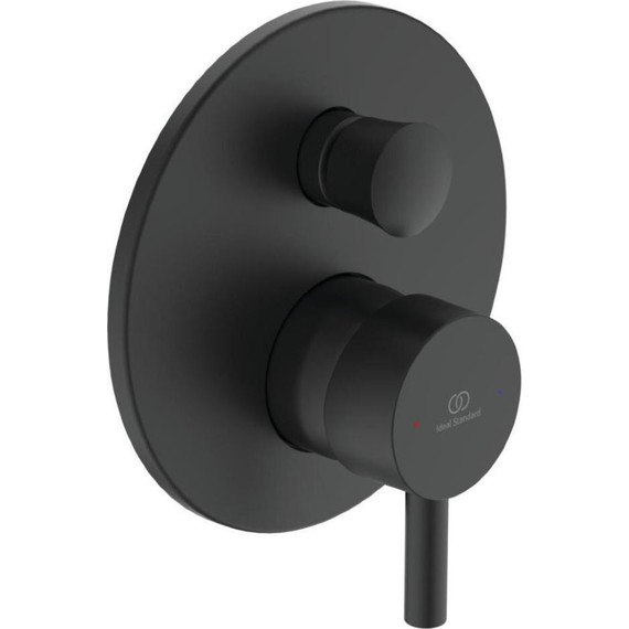 Душевая система для душа Ideal Standard Ceraline Silk Black BD193XG, черный матовый - 4 Душевая система для душа Ideal Standard Ceraline Silk Black BD193XG, черный матовый фото 4