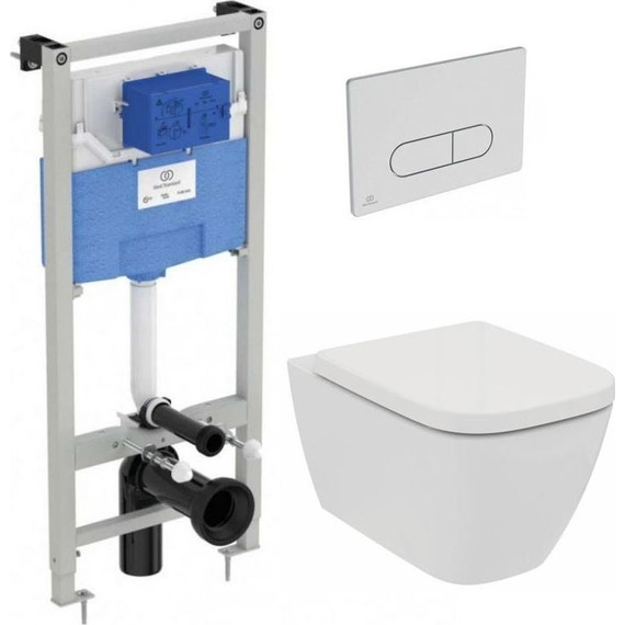 Инсталляция Ideal Standard Prosys 120 P с подвесным безободковым унитазом i.Life B IP001401 фото 
